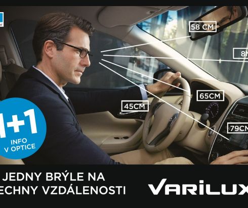 Varilux 1+1 - jedny brýle na všechny vzdálenosti